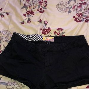 Size 5, black, shorts